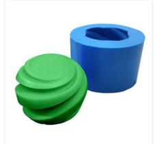 Forma de Silicone - Esfera Espiral