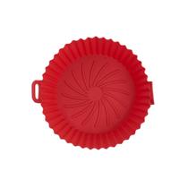 Forma de Silicone Flexível Lavável para Air Fryer