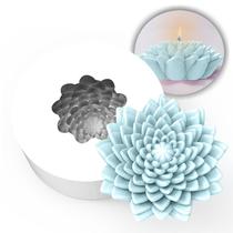 Forma de Silicone Flor de Lotus