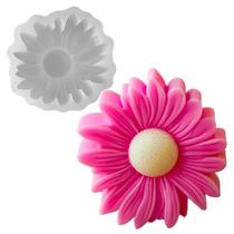 Forma de Silicone Flor para Velas Sabontes e Resina