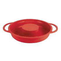 Forma De Silicone Formato Donut Vermelho Mais Higienica -Mor Forma De Silicone Formato Donut Vermelho Mais Higienica -Mor