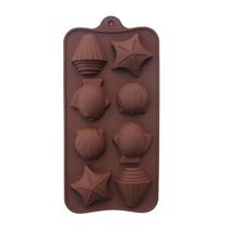 Forma De Silicone Fundo Do Mar Para Chocolate Forma De Silicone Fundo Do Mar Para Chocolate