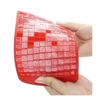 Forma De Silicone Grande Capacidade Para Cubos De Gelo De Frutas, 160 Cavidades, Molde Quadrado