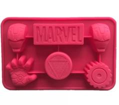 Forma De Silicone Heroi Ferro Personagem Homem