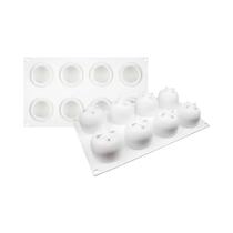 Forma De Silicone Laranja Para Assar Bolos, Panquecas De Mousse De Laranja Mandarim, Sobremesas E