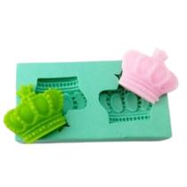 Forma de Silicone - Mini Coroa 2 cav