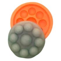 Forma de Silicone - Mini Massageador Redondo