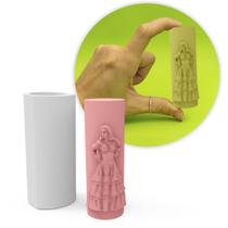 Forma de Silicone Mini Pomba Gira