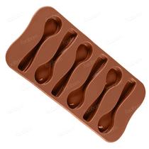 Forma De Silicone Molde Colher Chocolate Bombom Gelatina Profissional De Cozinha - Kehome