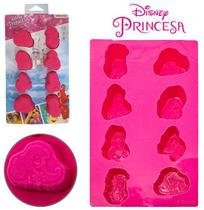 Forma De Silicone Multiuso Com 8 Cavidades Princesas 30ml 19,5X12X3cm Forma De Silicone Multiuso Com 8 Cavidades Princesas 30ml 19,5X12X3cm