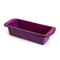 Forma De Silicone Pão Bolo Assadeira Antiaderente Retangular