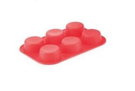 Forma De Silicone Para 06 Cupcakes Ref Sn19077