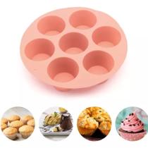 Forma de silicone para air fryer 7 cavidades Forma de silicone para air fryer 7 cavidades