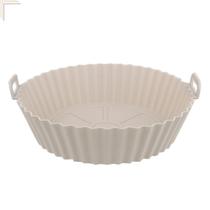 Forma De Silicone Para Air Fryer Forno Microondas Fritadeira Assadeira Reutilizável Antiaderente Flexível