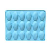 Forma De Silicone Para Bolo Madeleine Com 18 Cavidades, Molde Em Forma De Concha Para Chocolate, Forma De Silicone Para Bolo Madeleine Com 18 Cavidades, Molde Em Forma De Concha Para Chocolate,