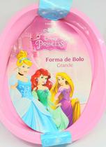 Forma de Silicone para Bolo ou Chocolate Princesas Disney 20x16cm Gedex