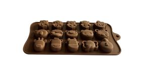 Forma de silicone para bombons, doces, artesanato - Zein