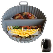 Forma De Silicone Para Fritadeira Air Fryer Com Divisória