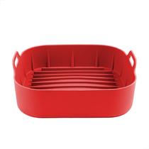 Forma De Silicone Para Fritadeira Elétrica Protetor Airfryer 19cm Forma De Silicone Para Fritadeira Elétrica Protetor Airfryer 19cm
