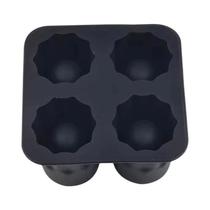 Forma De Silicone Para Gelo Com 4 Copos, Bandeja De Gelo Para Copos De Shot, Ideal Para Festas De