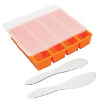 Forma de Silicone para Manteiga UIRNCO Antiaderente com Tampa e Espátulas