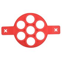 Forma de Silicone Para Panquecas e Ovos Mimo Style Vermelho Forma de Silicone Para Panquecas e Ovos Mimo Style Vermelho