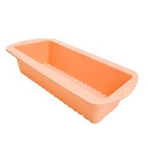 Forma de Silicone para Pão 25x10x7cm - Rosa - Wellmix Forma de Silicone para Pão 25x10x7cm - Rosa - Wellmix