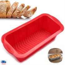 Forma de Silicone Para Pão Bolo e Doces Antiaderente Resistente ao Calor Forma de Silicone Para Pão Bolo e Doces Antiaderente Resistente ao Calor