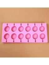 Forma De Silicone Para Pirulito Com 20 Cavidades, Molde Para Chocolate E Doces DIY, Bandeja Para