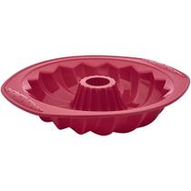 Forma de Silicone para Pudim Vermelho Euro