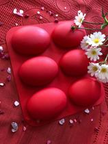 Forma De Silicone Para Sabonete Oval (Molde Sabonete) Artesanal