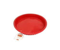 Forma de Silicone Para Torta 23 cm Vermelho Rasa 5256 - Wellmix