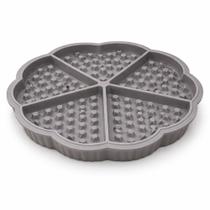 Forma de Silicone para Waffle 5 Divisórias Sortida FRATELLI Forma de Silicone para Waffle 5 Divisórias Sortida FRATELLI