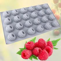 Forma De Silicone Pequena Para Bolo Mousse De Framboesa 3D, Ferramenta De Decoração Para Pudim, Forma De Silicone Pequena Para Bolo Mousse De Framboesa 3D, Ferramenta De Decoração Para Pudim,
