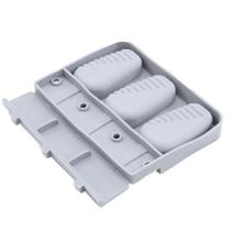 Forma de Silicone Picolé Gourmet (19 x 19,5 x 2,6 cm) - 3 Cavidades - 1 Unidade - Cromus Linha Profissional Allonsy - 1