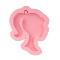 Forma de Silicone - Pingente Barbie 1 cav mod2