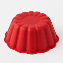 Forma de Silicone Premium 25Cm Ideal para Pudim Gelatina e Sobremesas Fácil de Desenformar e Limpar