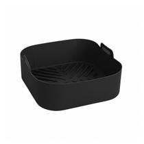 Forma De Silicone Quadrada Antiaderente E Fléxivel Para Air Fryer Forma De Silicone Quadrada Antiaderente E Fléxivel Para Air Fryer