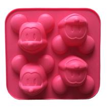 Forma De Silicone Quarteto Personagem Rata ou Rato Famoso Forma De Silicone Quarteto Personagem Rata ou Rato Famoso