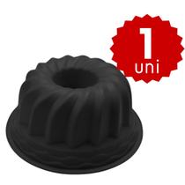Forma de Silicone Redonda Com Buraco Furo no Meio Para Bolo Pudim Manjar 21cm Forma de Silicone Redonda Com Buraco Furo no Meio Para Bolo Pudim Manjar 21cm