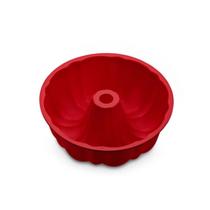 Forma de Silicone Redonda Vazada Vermelha UP Home - UD170