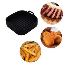 Forma de silicone reforçado Airffryer 20 cm 1,5 litros reutilizável