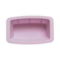 Forma De Silicone Retangular Mini Para Pão, Bolo E Cheesecake