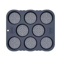 Forma De Silicone Reutilizável Antiaderente Para Pão De Hambúrguer Com 8/12 Cavidades, Moldes De