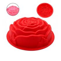 Forma De Silicone Rosa 24Cm Sn20277 Mimo Style Unic Vermelho