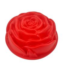 Forma de Silicone Rosa Vermelha 23,5X7,5CM - Mimo Style