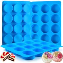 Forma de Silicone Sidosir 3 Peças com 12 Cavidades para Chocolate de Oreo Forma de Silicone Sidosir 3 Peças com 12 Cavidades para Chocolate de Oreo