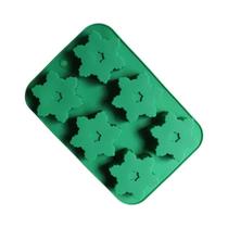 Forma De Silicone Temática De Natal Para Assar E Arte Em Açúcar: Papai Noel, Flocos De Neve E