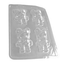 Forma de Silicone Ursinho Pequeno - 5cm x 7,8cm