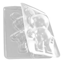 Forma de Silicone Urso Grande - 11,7cm x 18cm - 10 Unidades Forma de Silicone Urso Grande - 11,7cm x 18cm - 10 Unidades
